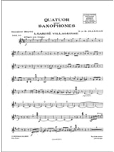 Quatuor - Faustin Et Maurice Jeanjean - Partition - Saxophone